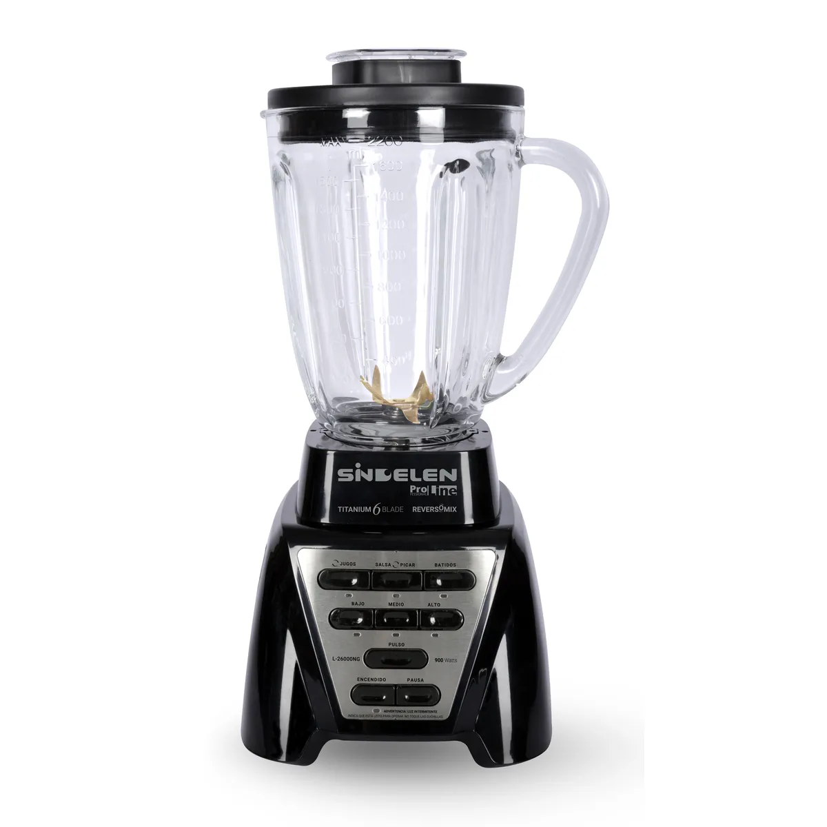 SINDELEN - Licuadora ReversoMix L-26000NG.