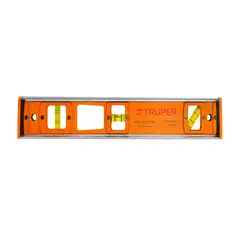 TRUPER - Nivel Clasico Aluminio 36 93cm Profesional 3 Aguas - Multicolor