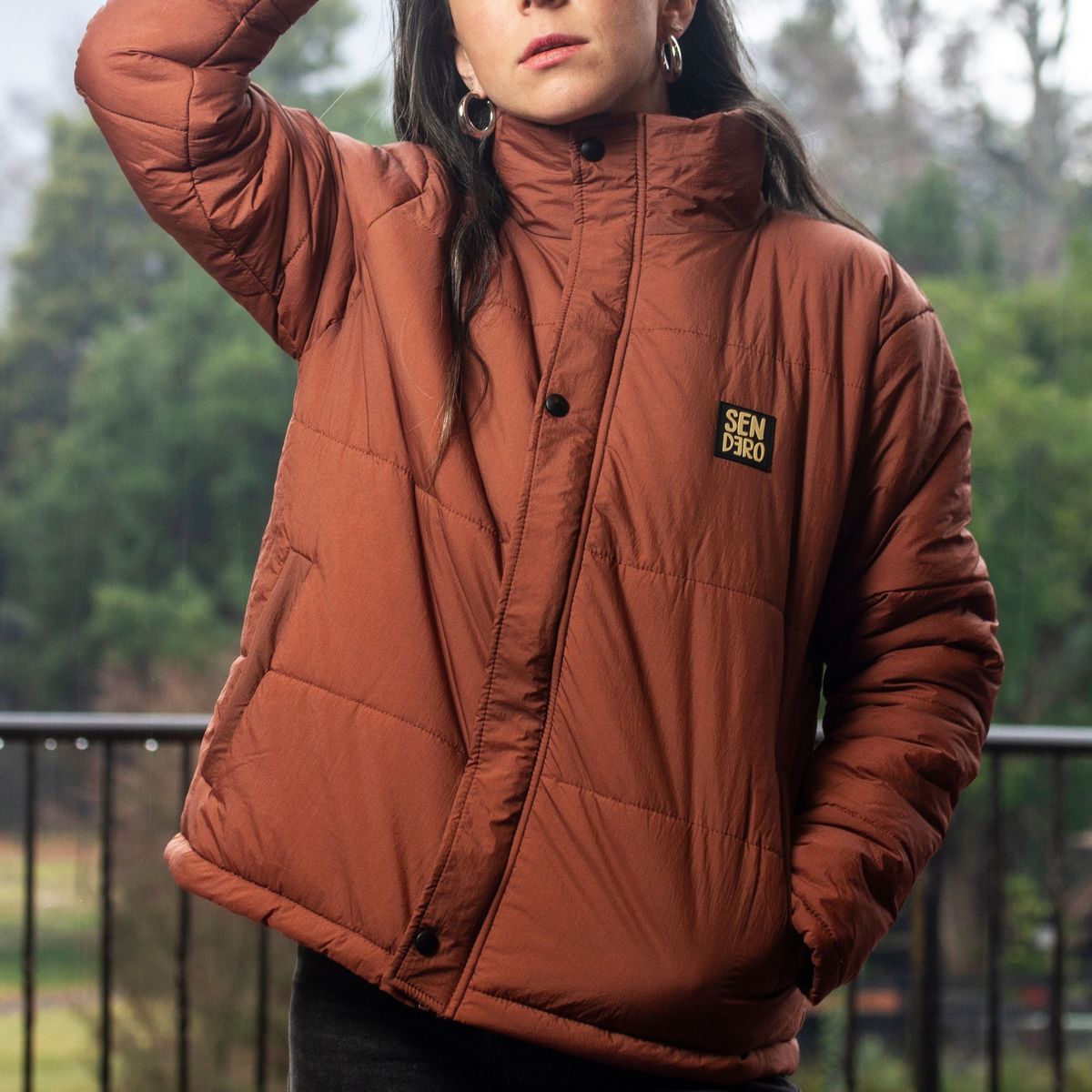 SENDERO - Cloud jacket Terra edition