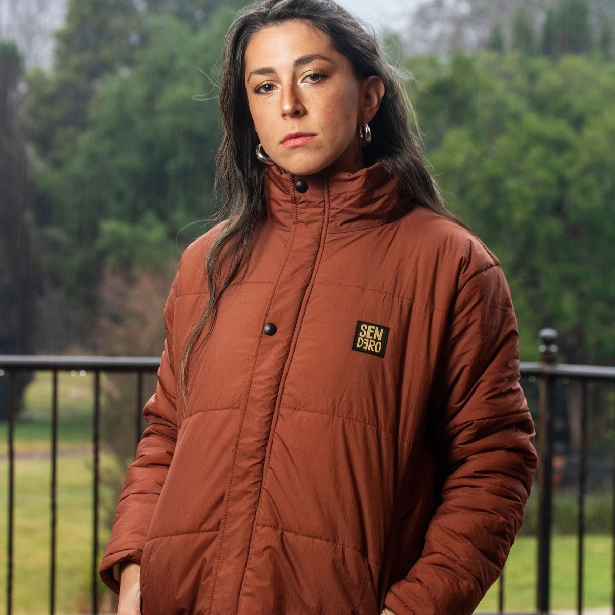 SENDERO - Cloud jacket Terra edition