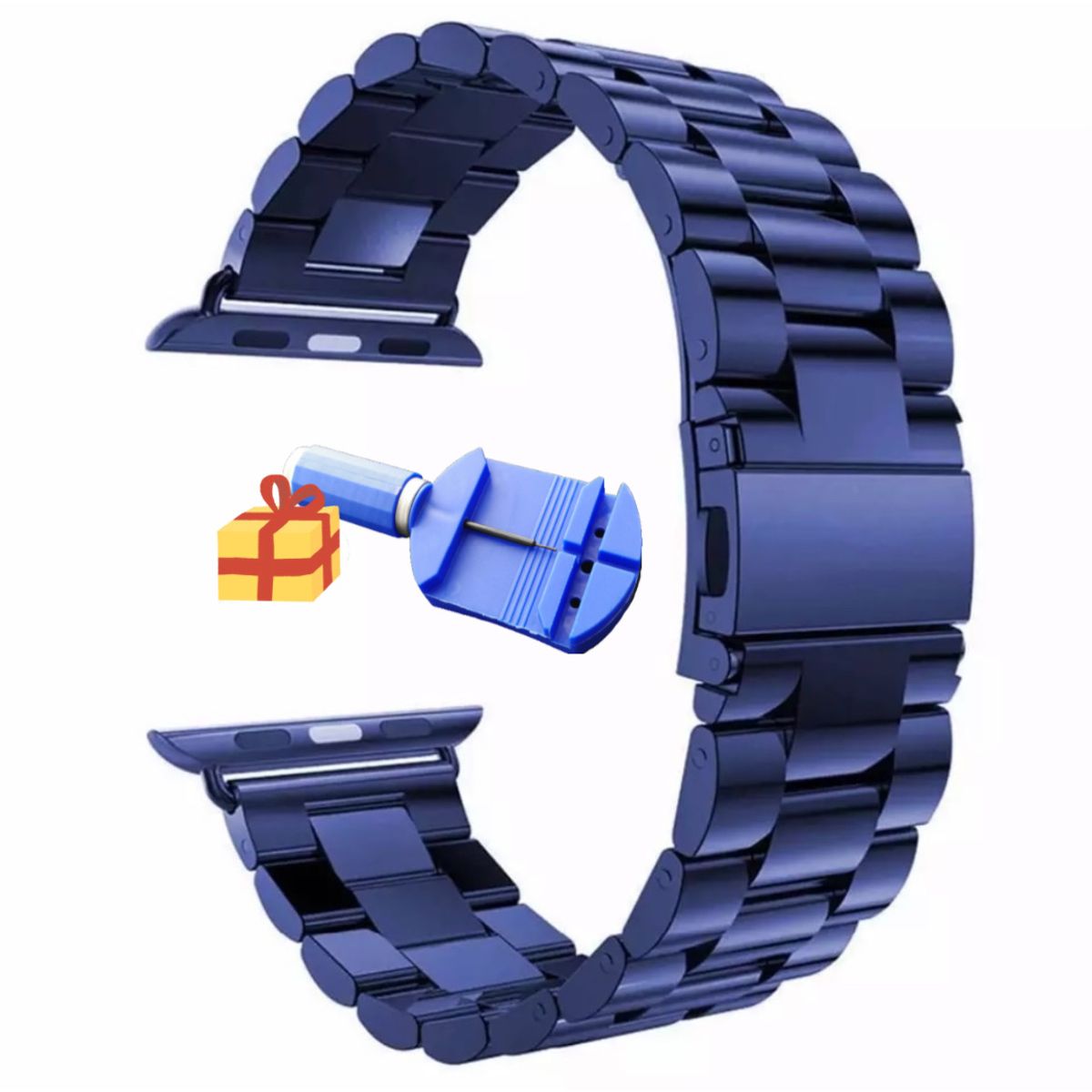 GENERICO - Correa Acero Eslabones Para Apple Watch 38-40-41MM