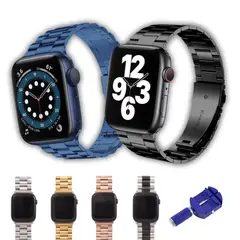 GENERICO - Correa Acero Eslabones Para Apple Watch 38-40-41MM