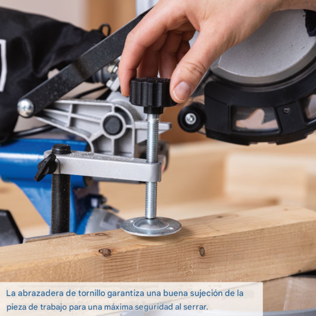 SCHEPPACH - Ingleteadora Telescopica Pro 8 1/2  - Scheppach + 2 Discos