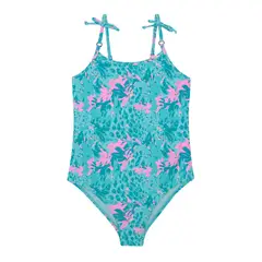 H2O WEAR - Traje de Baño Niña TeensUV50 Turquesa - Verde