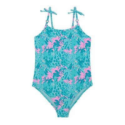 Imagen 2 del producto Traje de Baño Niña TeensUV50 Turquesa - Verde