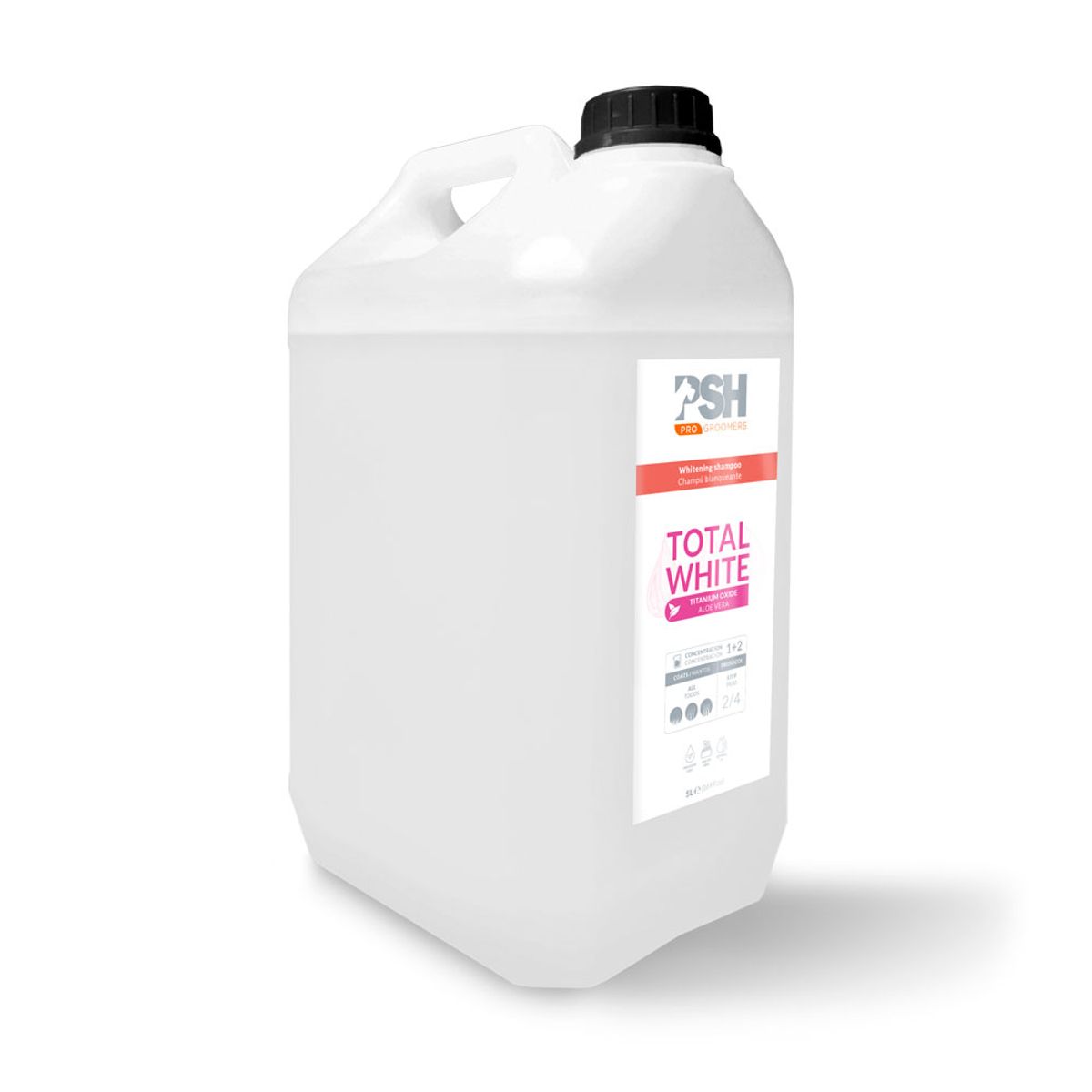 GENERICO - Shampoo Blanqueante para Mascotas Total White PSH 5L