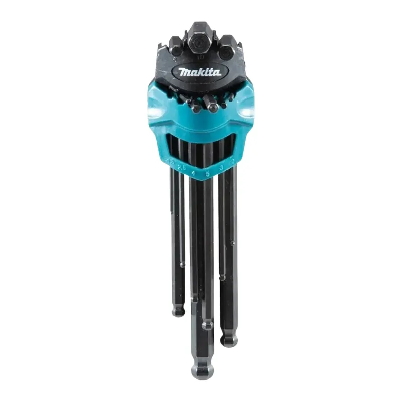 MAKITA - Set De Llave Allen Hex Makita 9PZs 1.5 a 10 B-65894