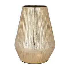 EGLO - Adorno decorativo Florero KURASHIKI metal Dorado 27×20 cm