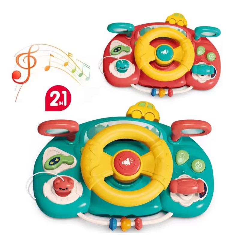GENERICO - Juguete infantil volante auto musical