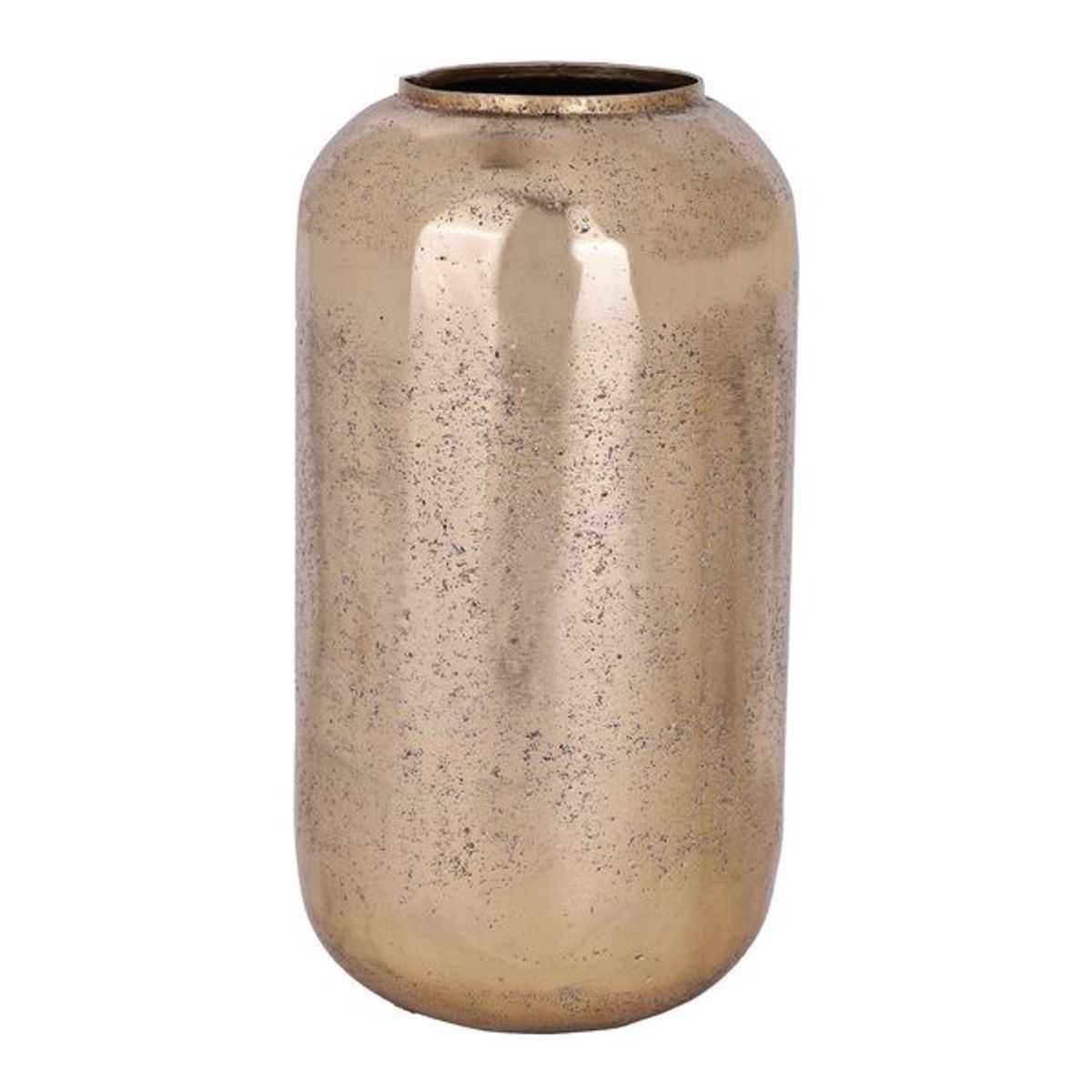 EGLO - Jarrón decorativo Florero KURASHIKI metal Dorado 31×17 cm