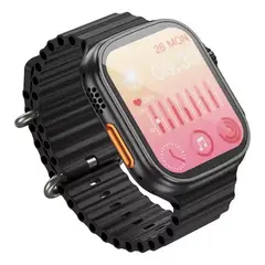 HOCO - RELOJ INTELIGENTE Y12 ULTRA SMARTWATCH BLUETOOTH NEGRO