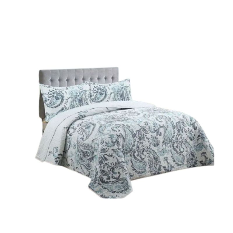 GENERICO - Cubrecama Quilt Verano 2 Plazas - Vologda M104