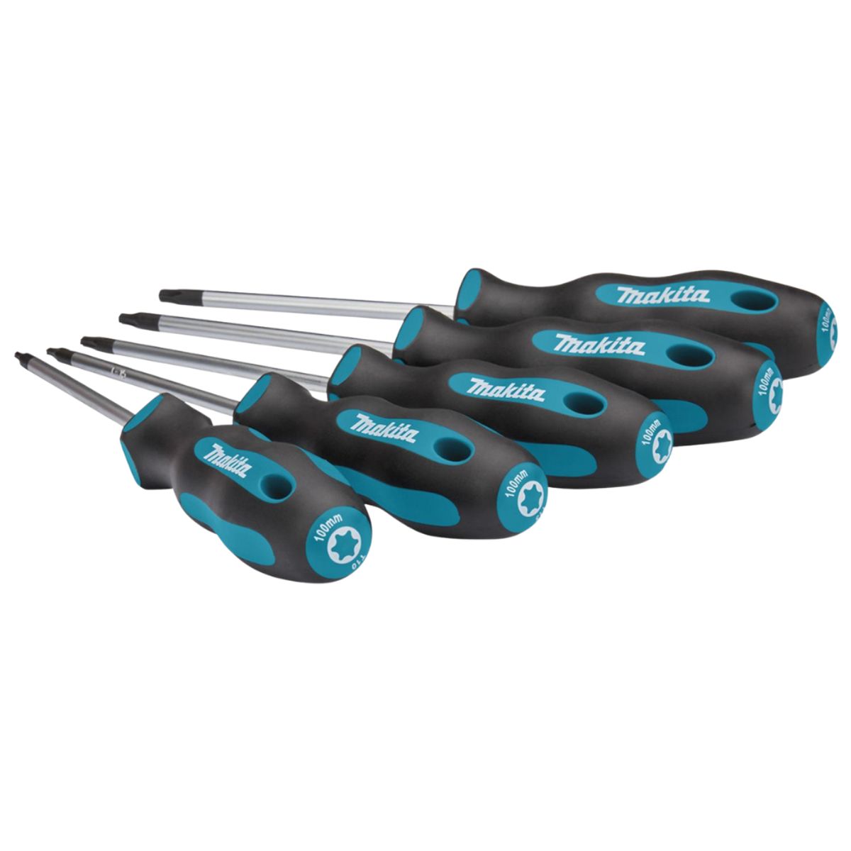 MAKITA - Set Destornilladores Makita TORX 5pcs T10,T15,T20,T25,T30