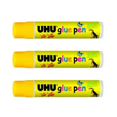 UHU - Pegamento Glue Pen 50ml 3 Unid