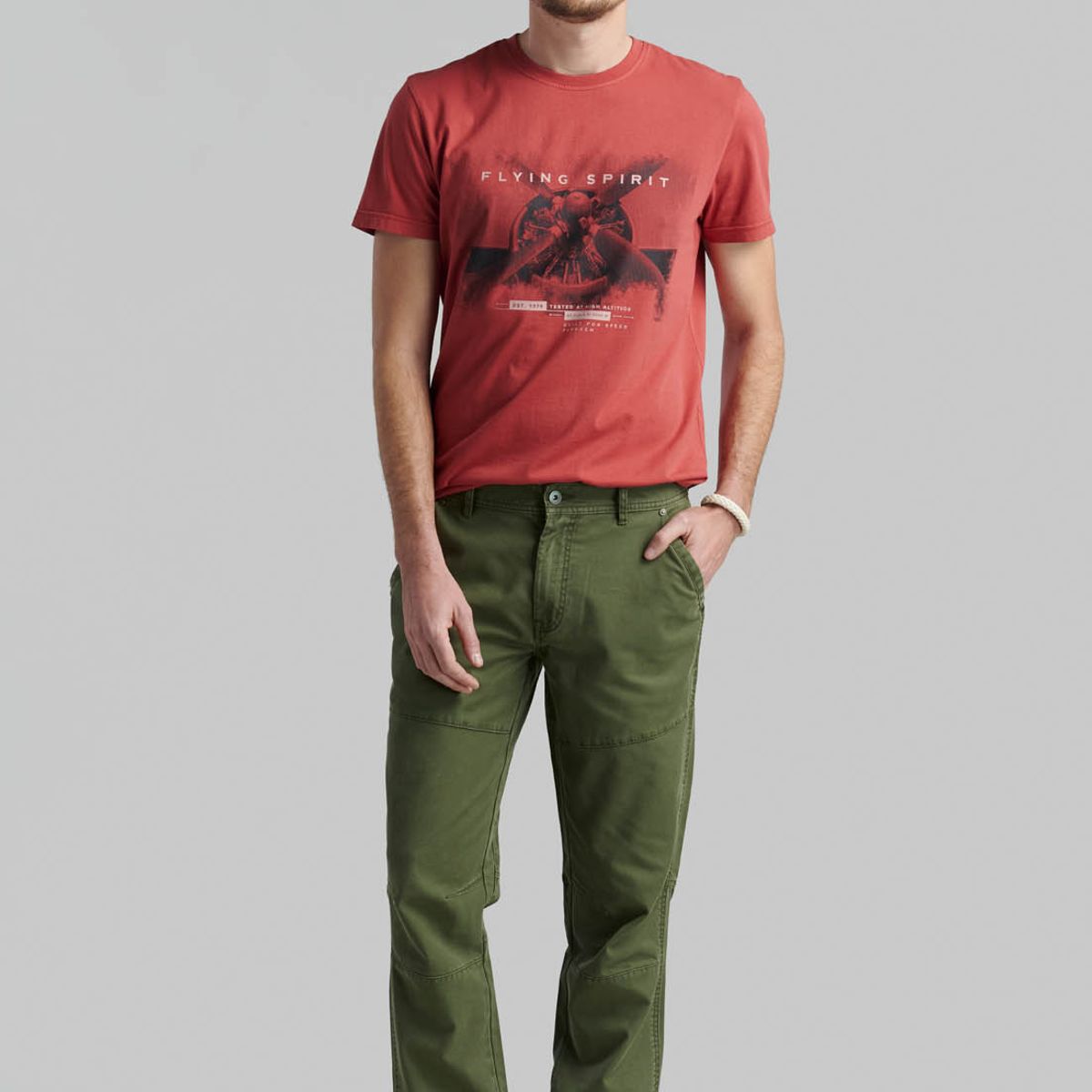 FEROUCH - Pantalón Oakland Sport Verde Ferouch