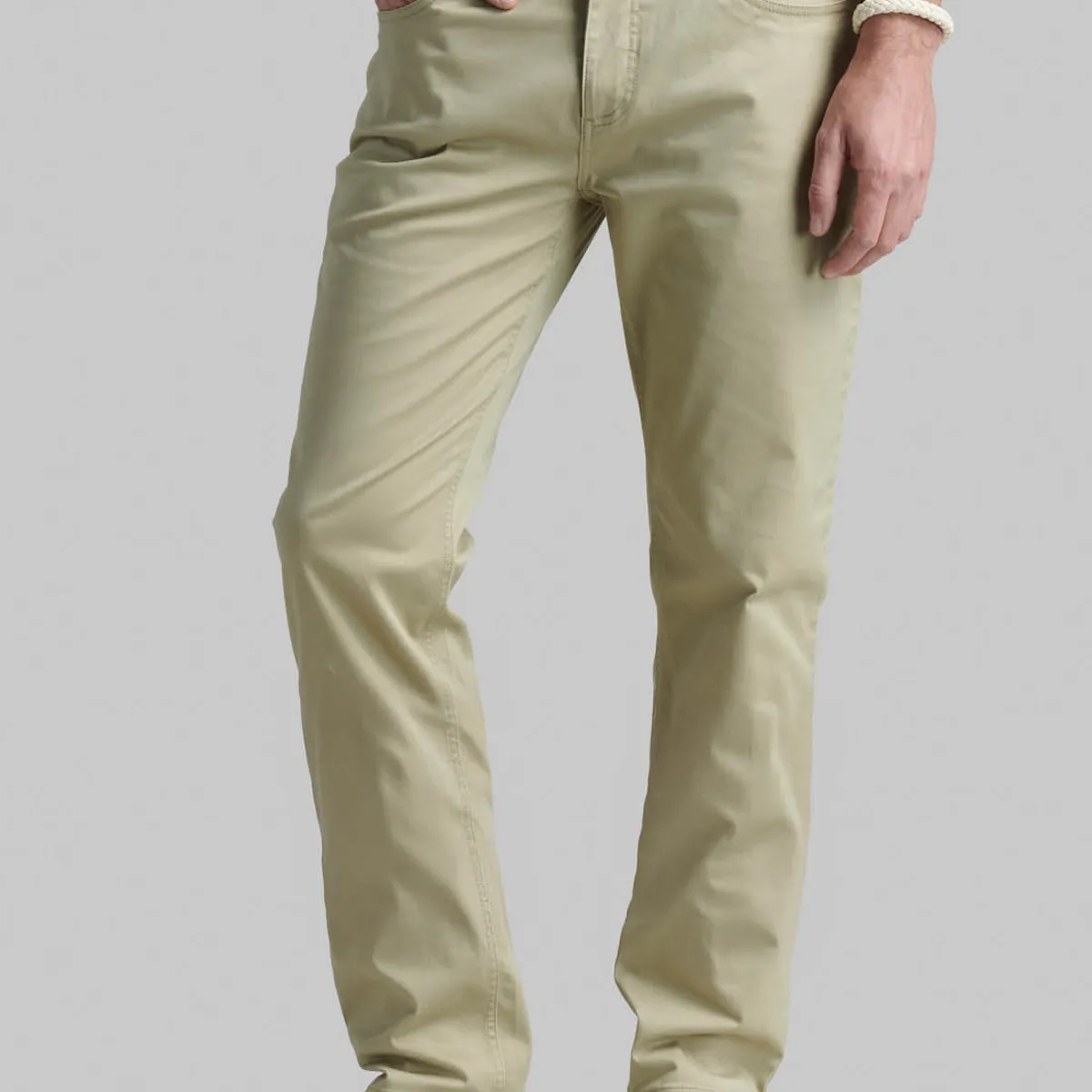 FEROUCH - Pantalón Five Pocket Beige Ferouch