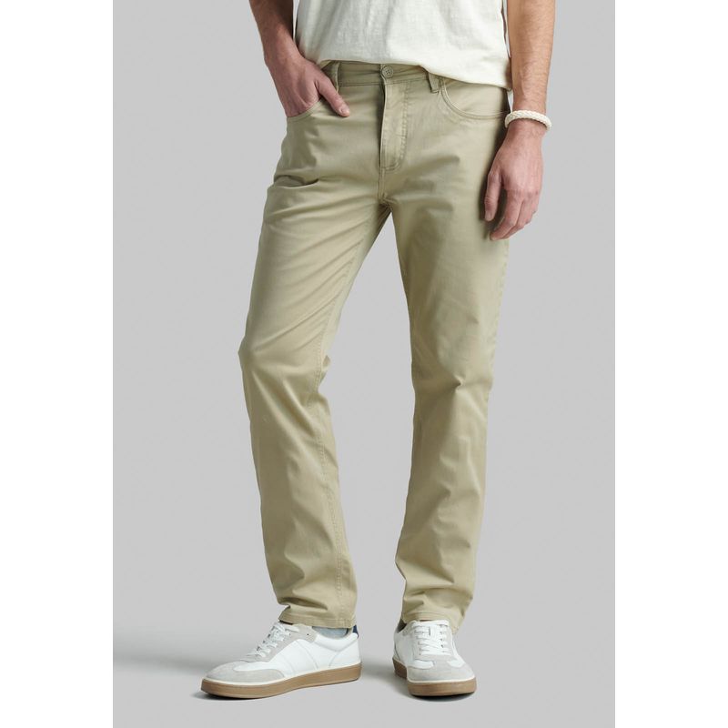 FEROUCH - Pantalón Five Pocket Beige Ferouch