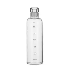 OEM - Termo Agua Botella Agua Vaso Vidrio 500ml