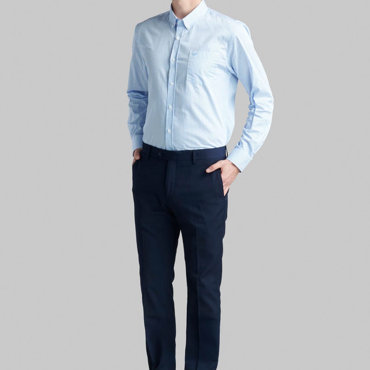 FEROUCH - Pantalón Suit Orlando Azul Ferouch