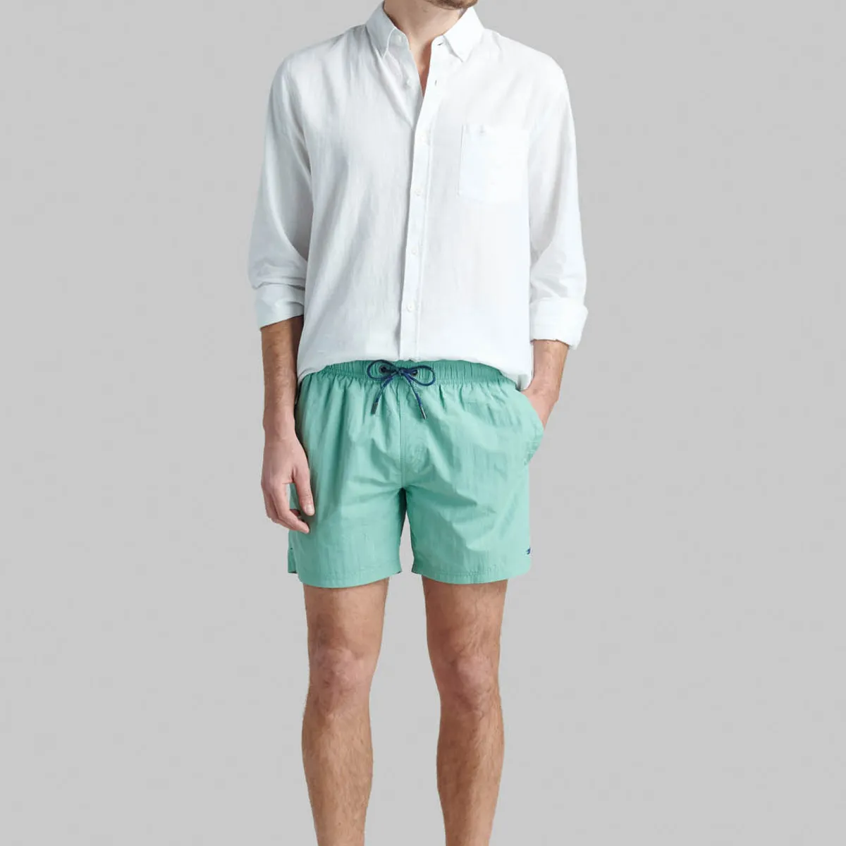 FEROUCH - Traje De Baño Básico Verde Ferouch