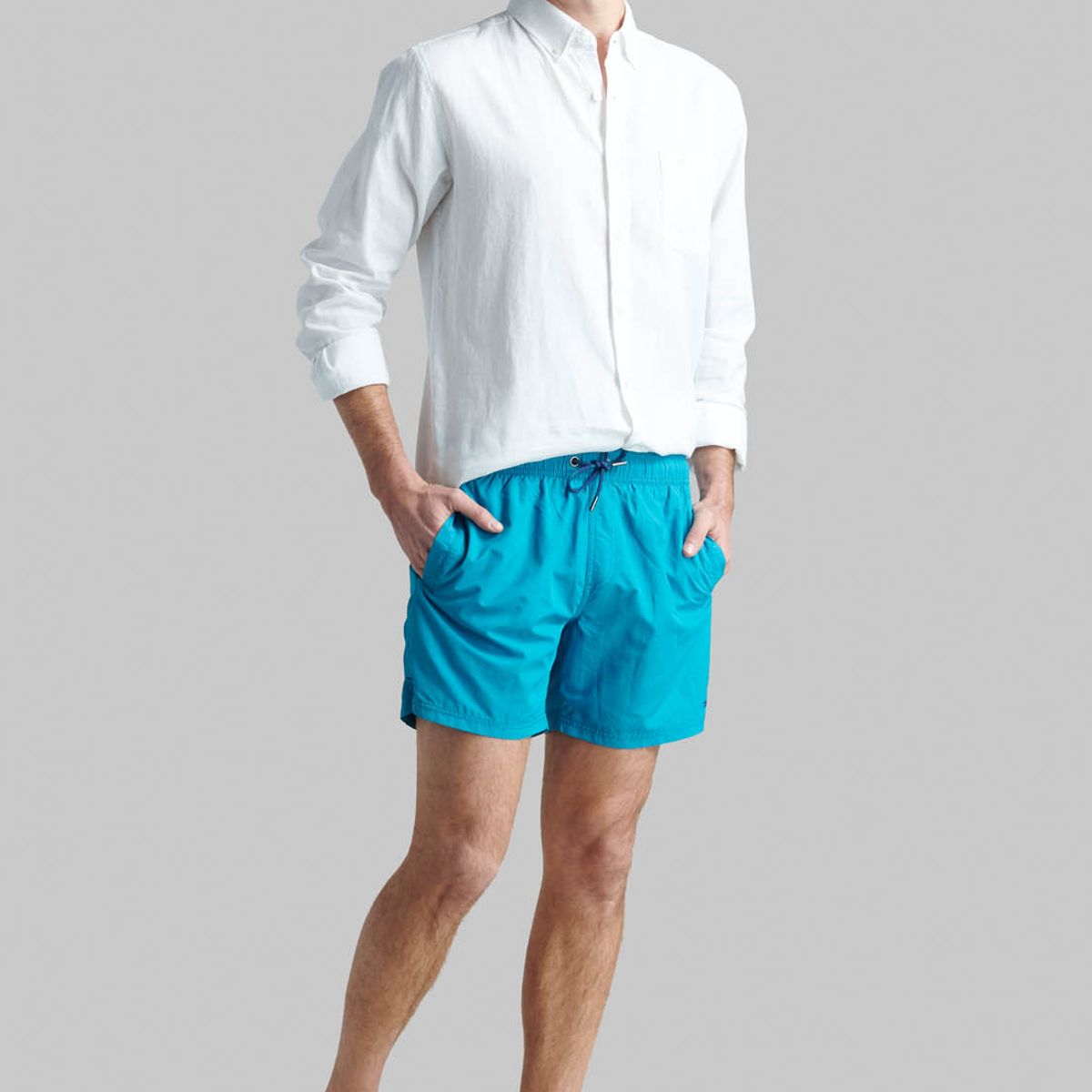FEROUCH - Traje De Baño Básico Verde Ferouch