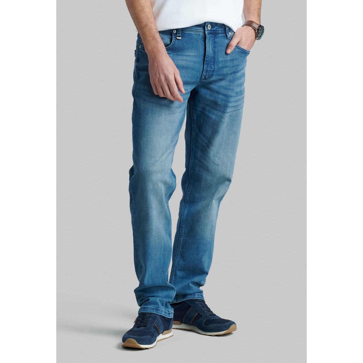 FEROUCH - Jeans Austin Sport Gris Ferouch