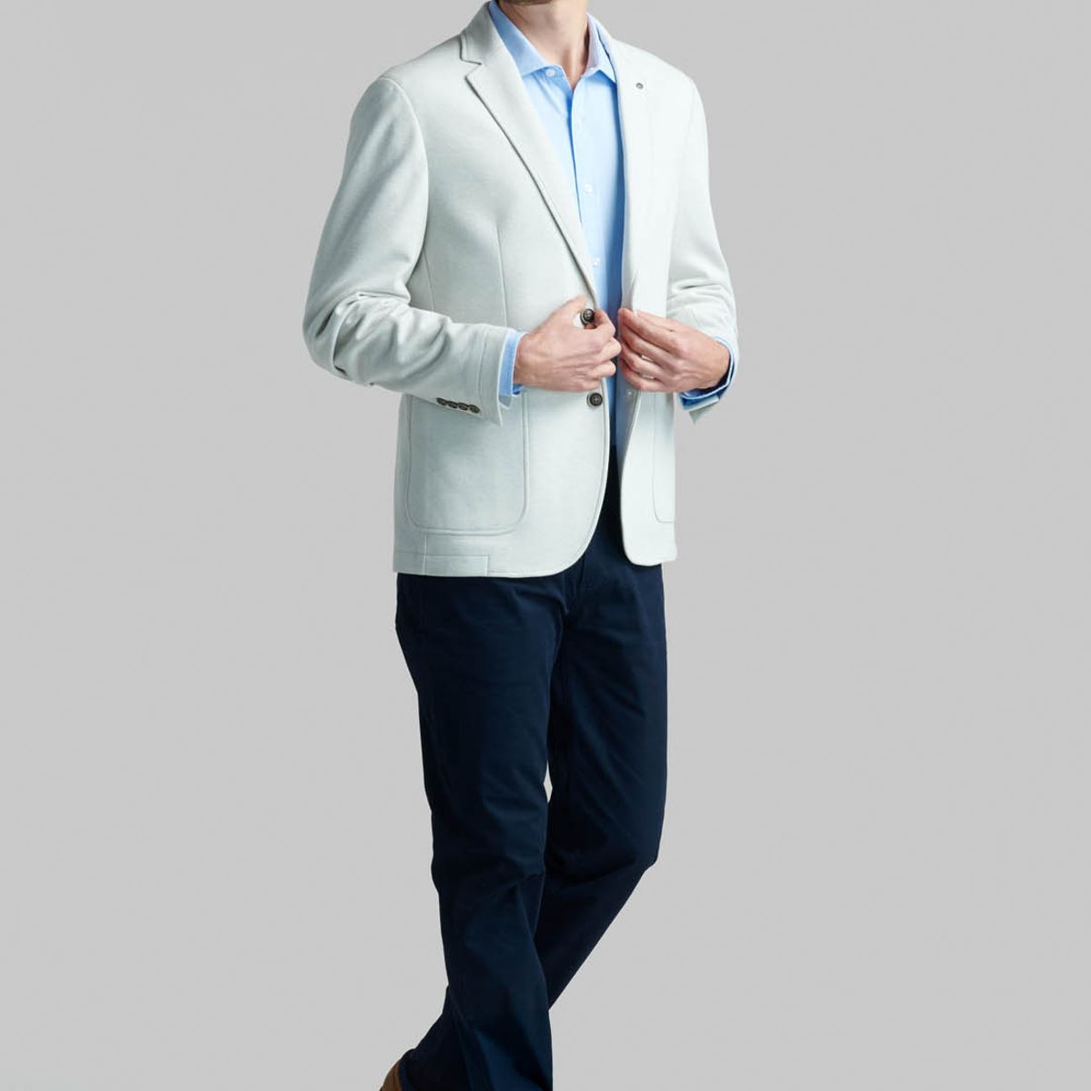 FEROUCH - Blazer Manhattan Gris Ferouch