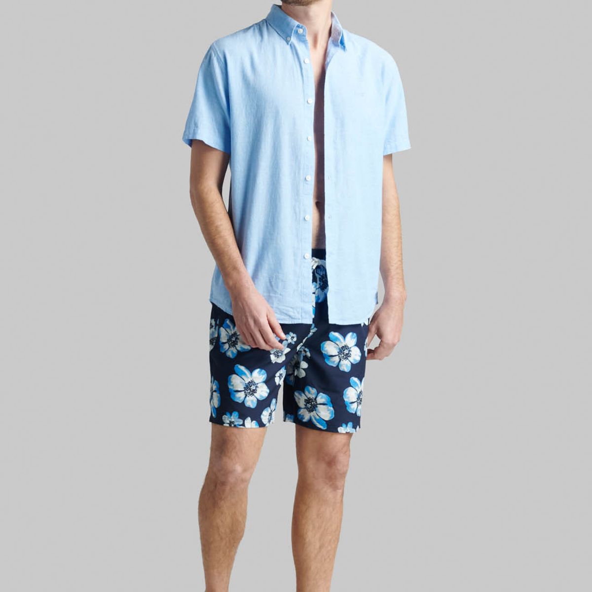 FEROUCH - Traje De Baño Wisconsin Sport Azul Ferouch