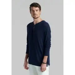 FEROUCH - Polera New Jersey Azul