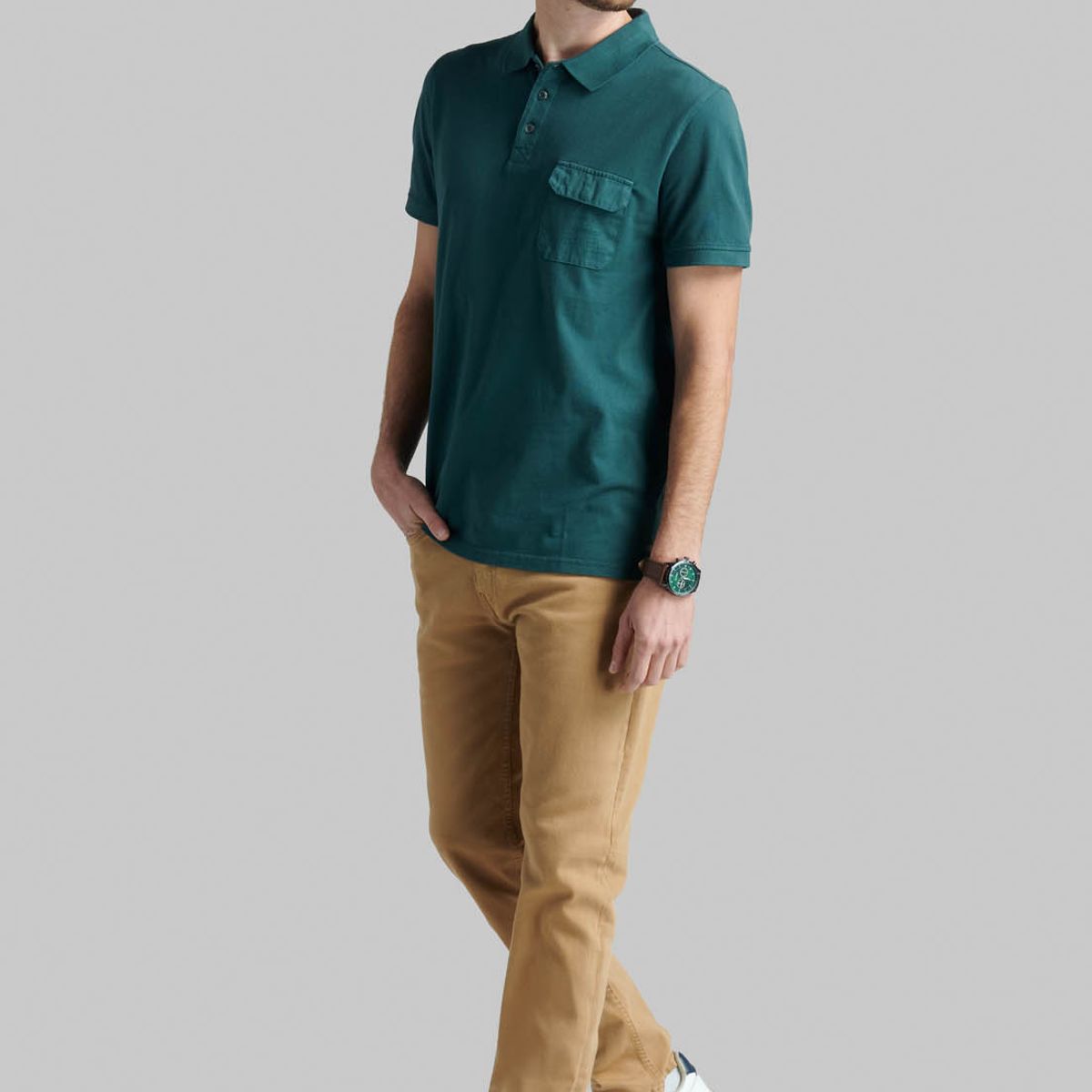 FEROUCH - Polera Indiana Verde Ferouch