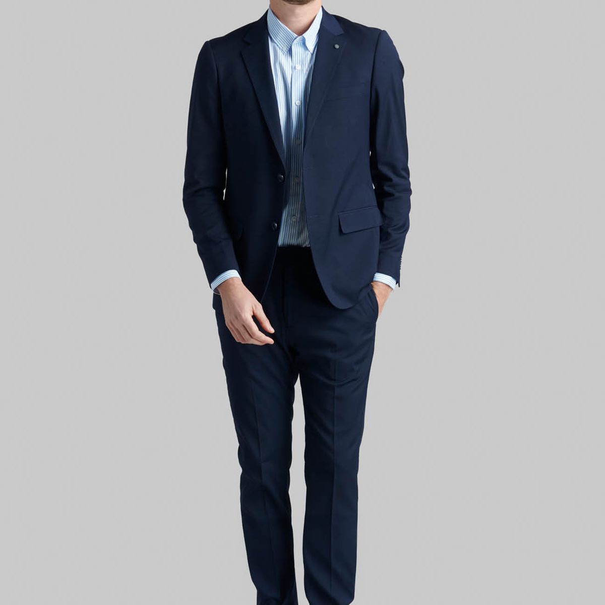 FEROUCH - Blazer Suit Orlando Azul Ferouch