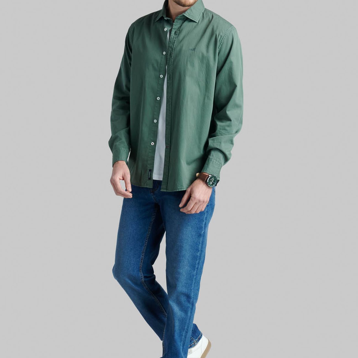 FEROUCH - Camisa Ohio Verde Ferouch