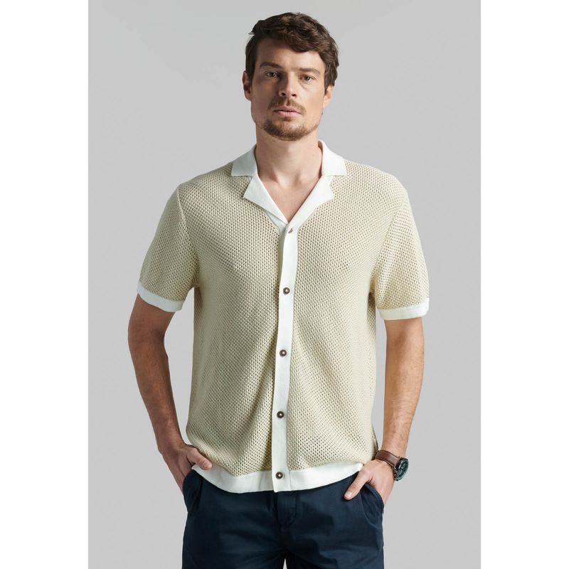 FEROUCH - Camisa Rochester Beige Ferouch