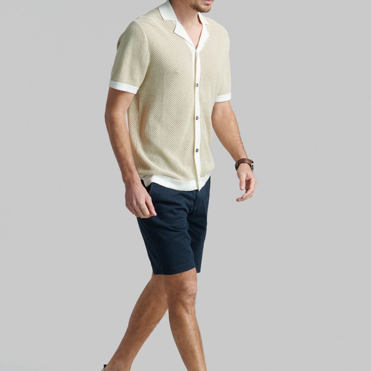 FEROUCH - Camisa Rochester Beige Ferouch