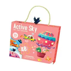 OEM - Rompecabezas 48pcs Didáctico Educativo Animales Volando