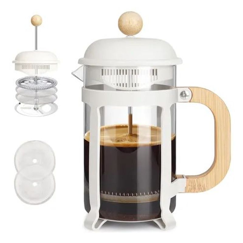 OEM - Cafetera Prensa Francesa Tazas Cafetera Portatil 350ml