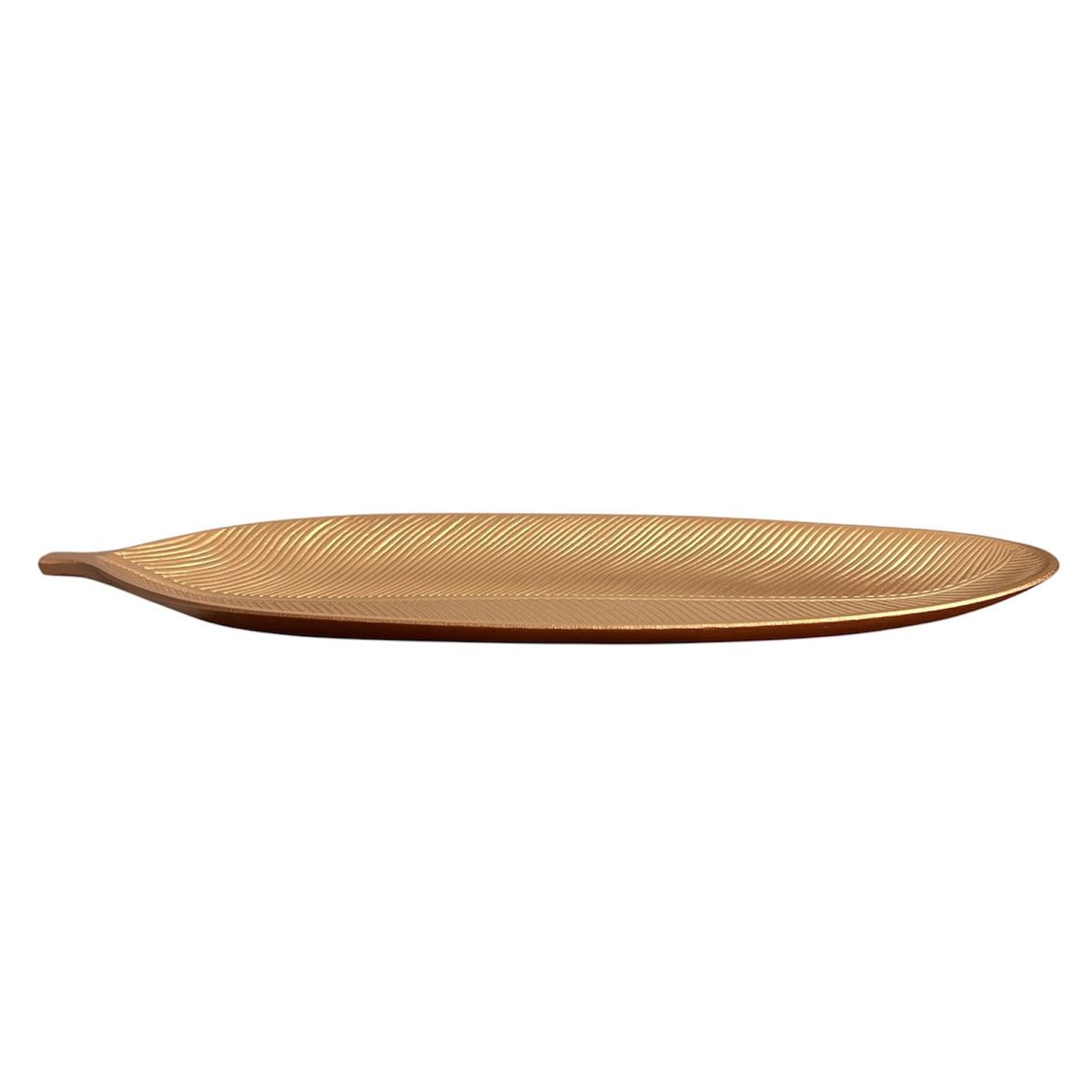 OEM - Bandeja De Frutas Verduras Frutero Centro Mesa Hoja 50x18cm