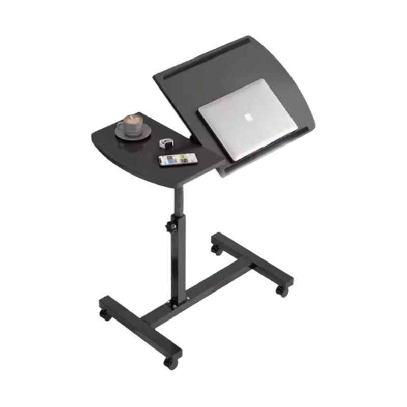 GENERICO - Mesa Auxiliar Ajustable con Ruedas para Notebook  Ideal para Cama o Sofá