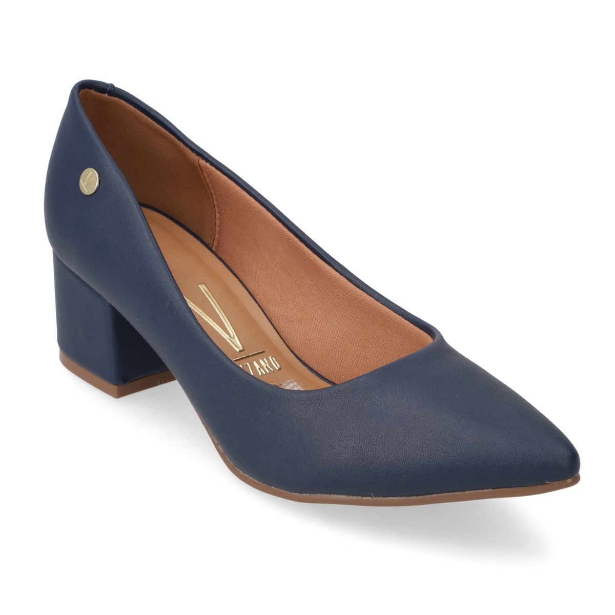 VIZZANO - Zapato Mujer Taco Cuadrado Azul Vizzano