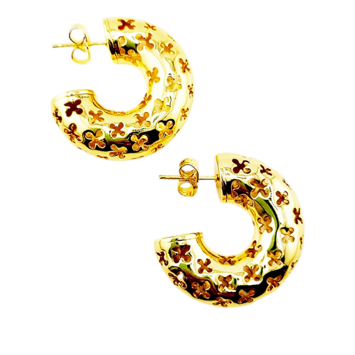 JOYAS MONTERO - Aros Cota Gold Baño Oro 24k