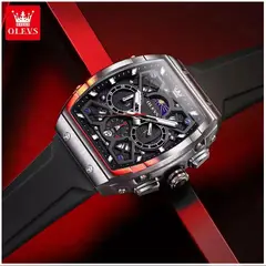 GENERICO - Reloj de Hombre Deportivo Elegante Multifuncional Fase Lunar