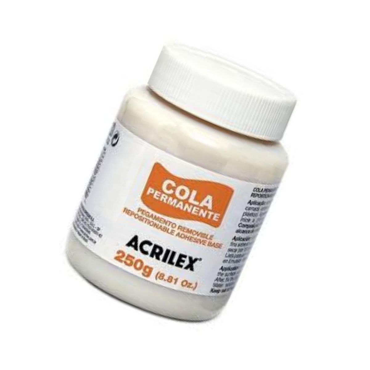 GENERICO - Cola Permante Pegamento Reposicionable 250g Acrilex