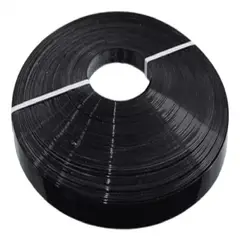 REHAU - Tapacanto pvc 22x1,5mm negro altobrillo ro50mt
