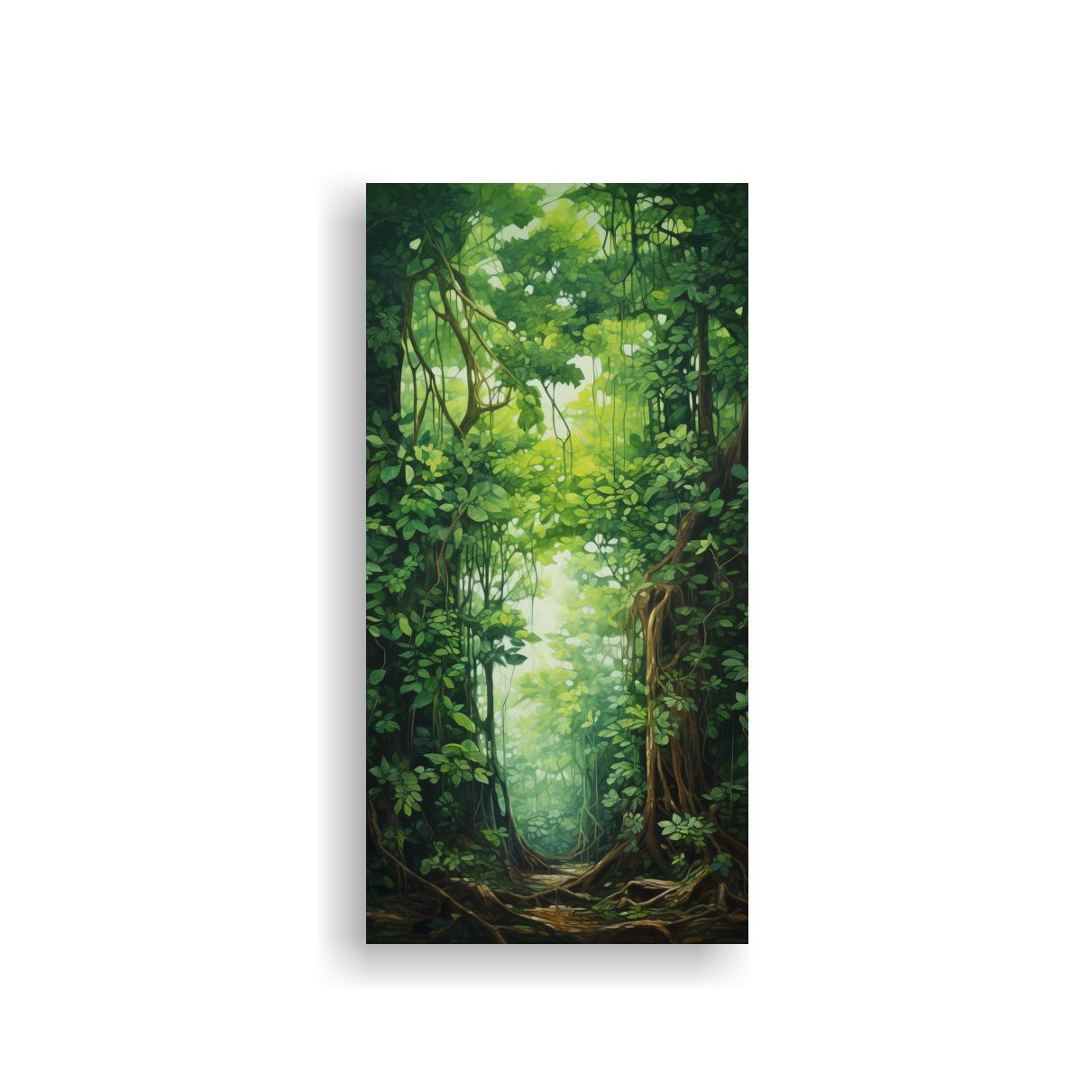 GENERICO - Cuadro Abstracto De Alta Calidad Estilo óleo 40x80 Cm.