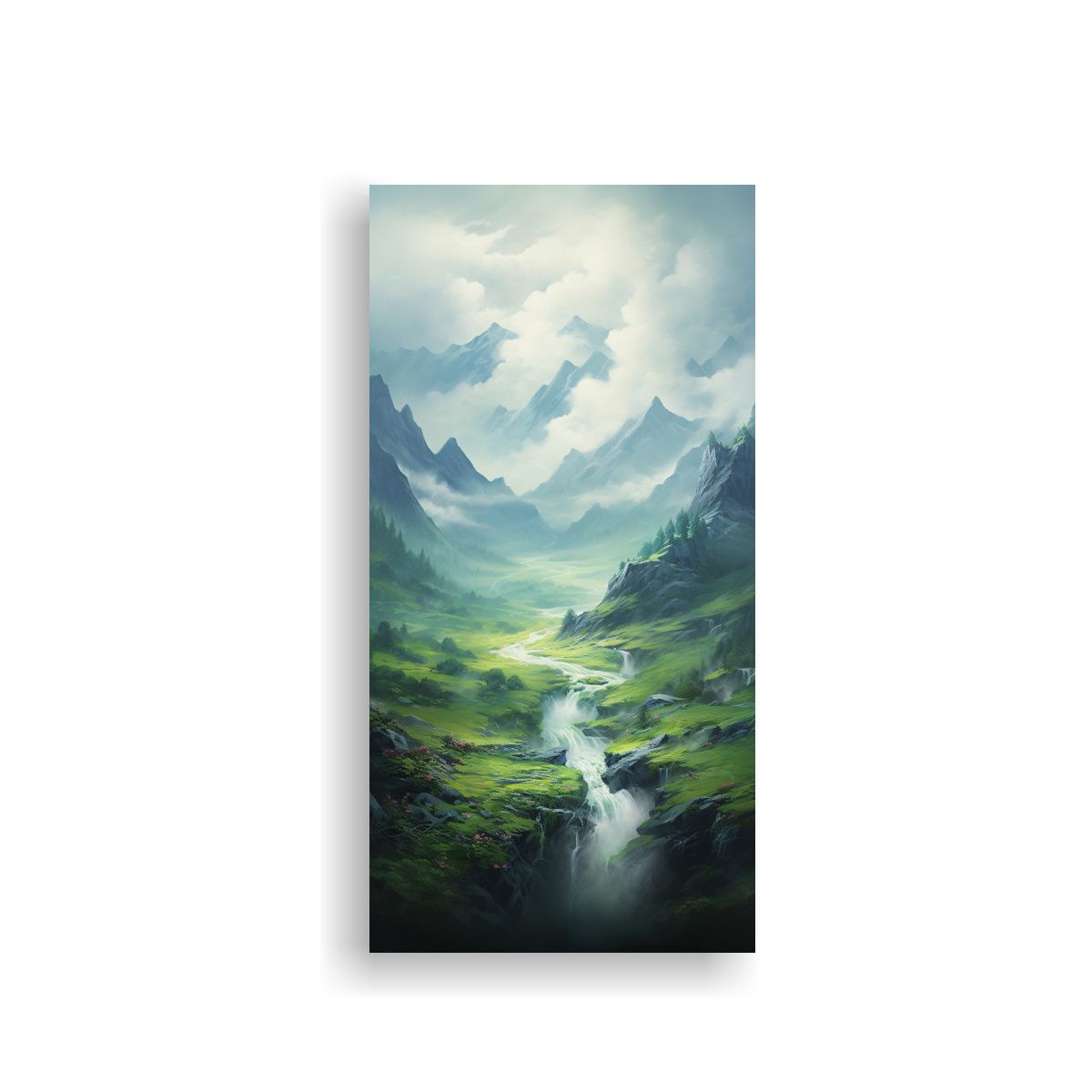 GENERICO - Pinturas Decorativas Arte Decorativo Motivo La 20x40 Cm