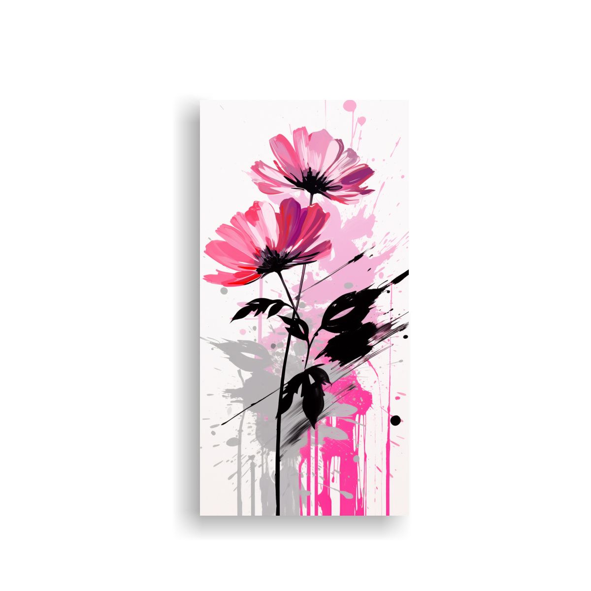 GENERICO - Cuadro Tema Vitalidad Atmosfera Neonoir Estilo 70x140 Cm