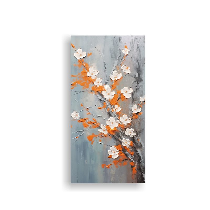 GENERICO - Lienzo De Dibujo Para Cocina Con Flores De Cerezo 70x140 Cm