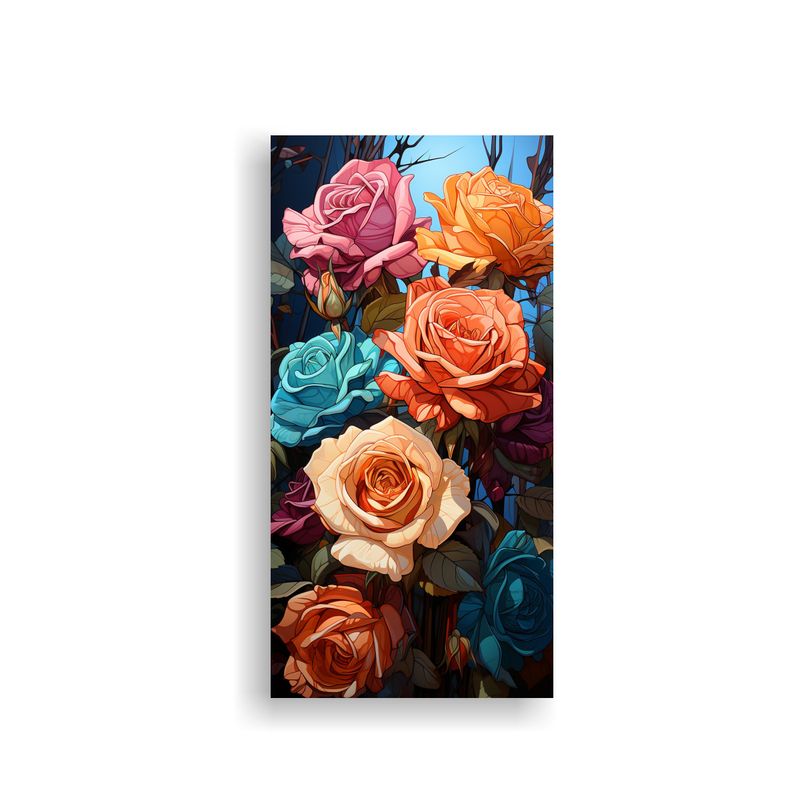 GENERICO - Pinturas Decorativas De Lienzo De Tela Figuras De 40x80 Cm