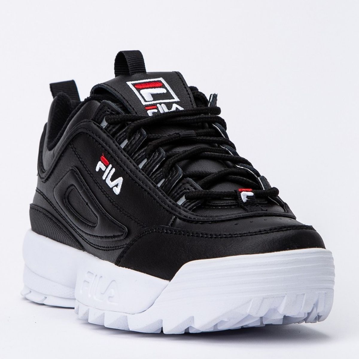 FILA - Disruptor Zapatilla Urbana Mujer Negro Fila
