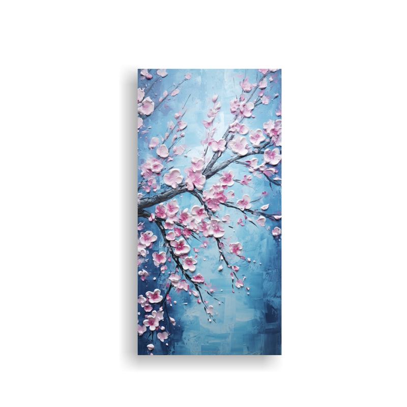 GENERICO - Pintura Lienzo Acuarela Protagonismo Colores 30x60 Cm